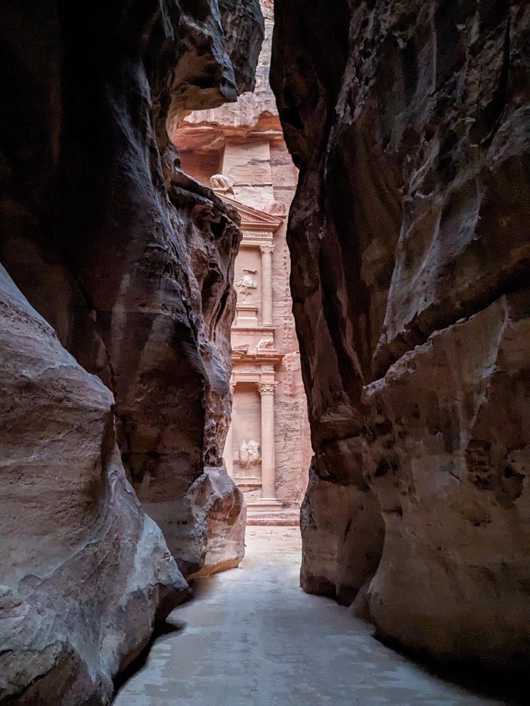 The Treasury from the Siq