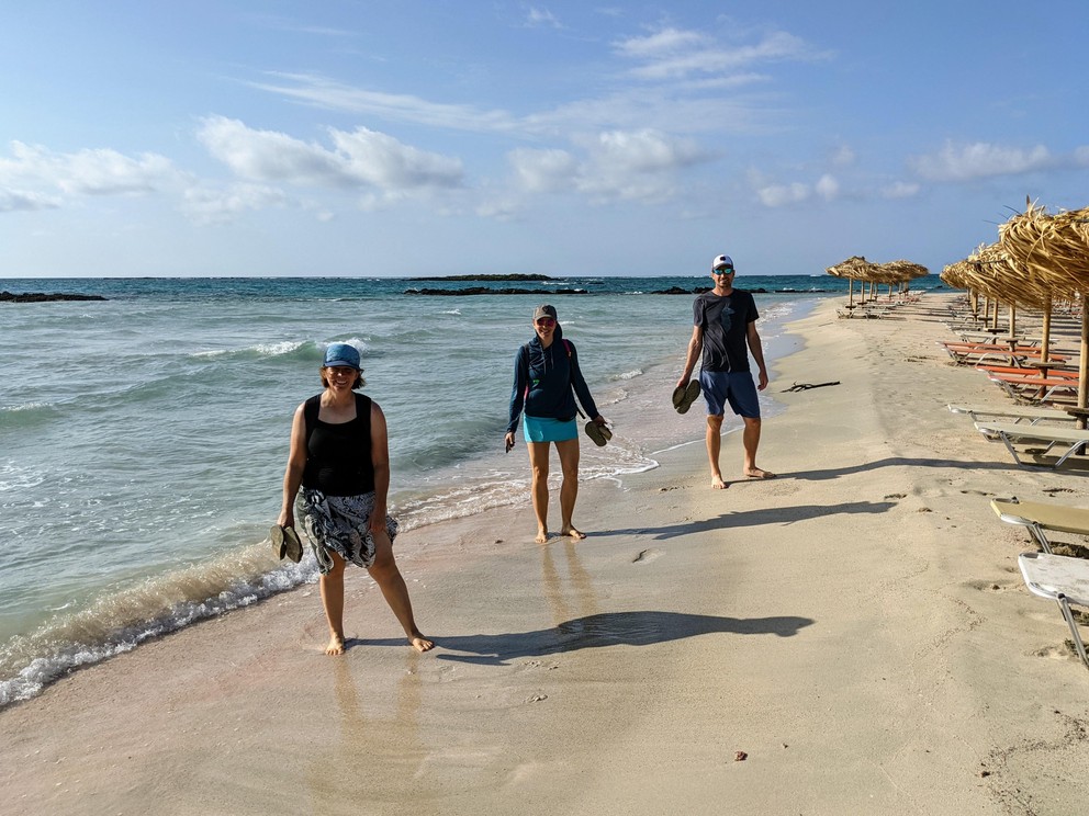 First to the Beach