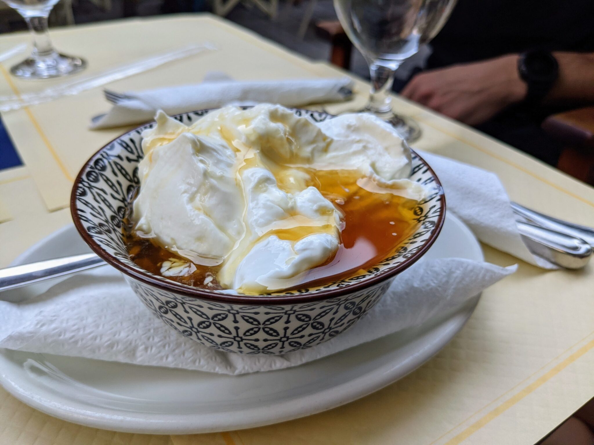 Greek Yogurt with Honey