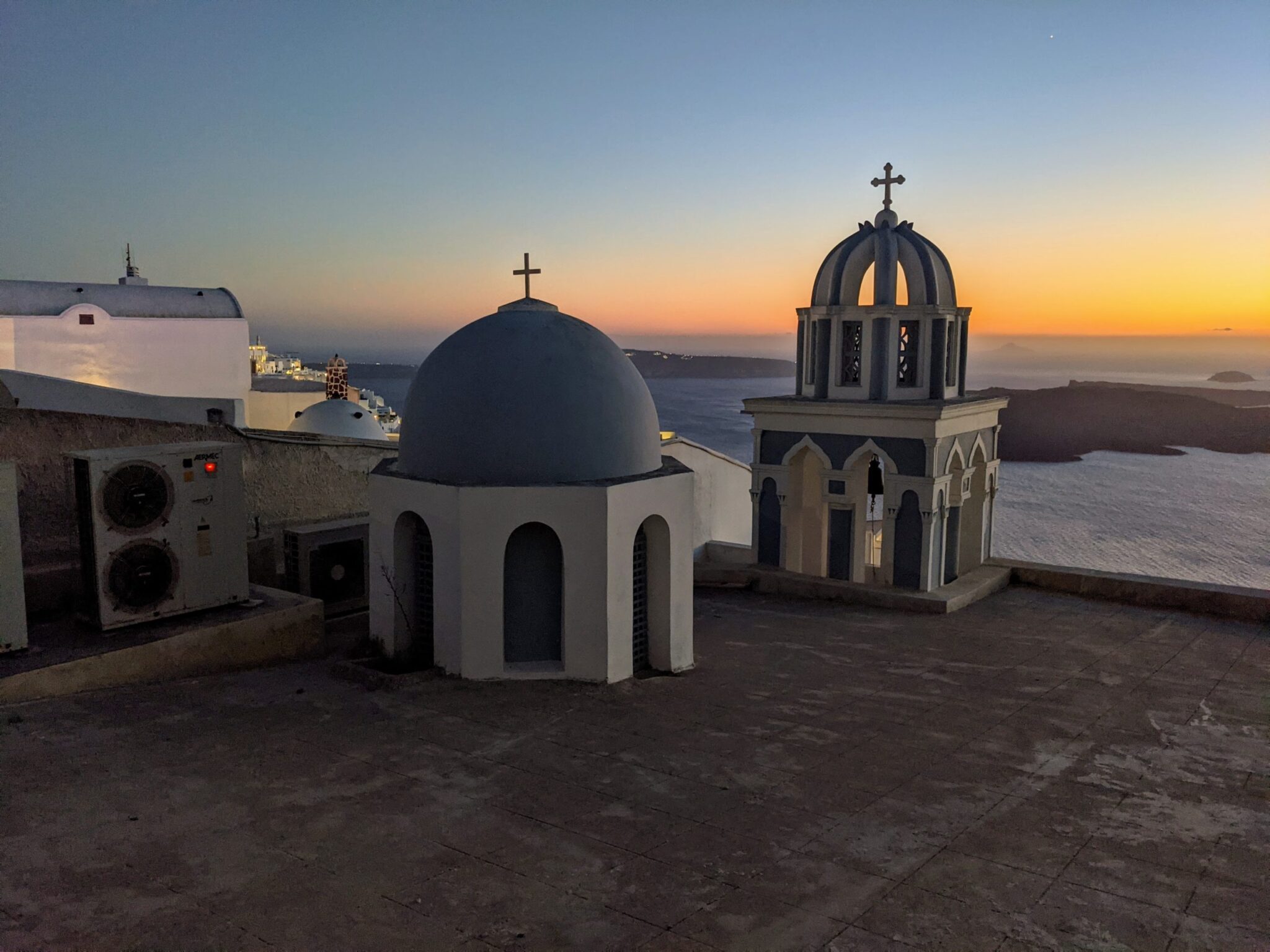 Fira at Sunset