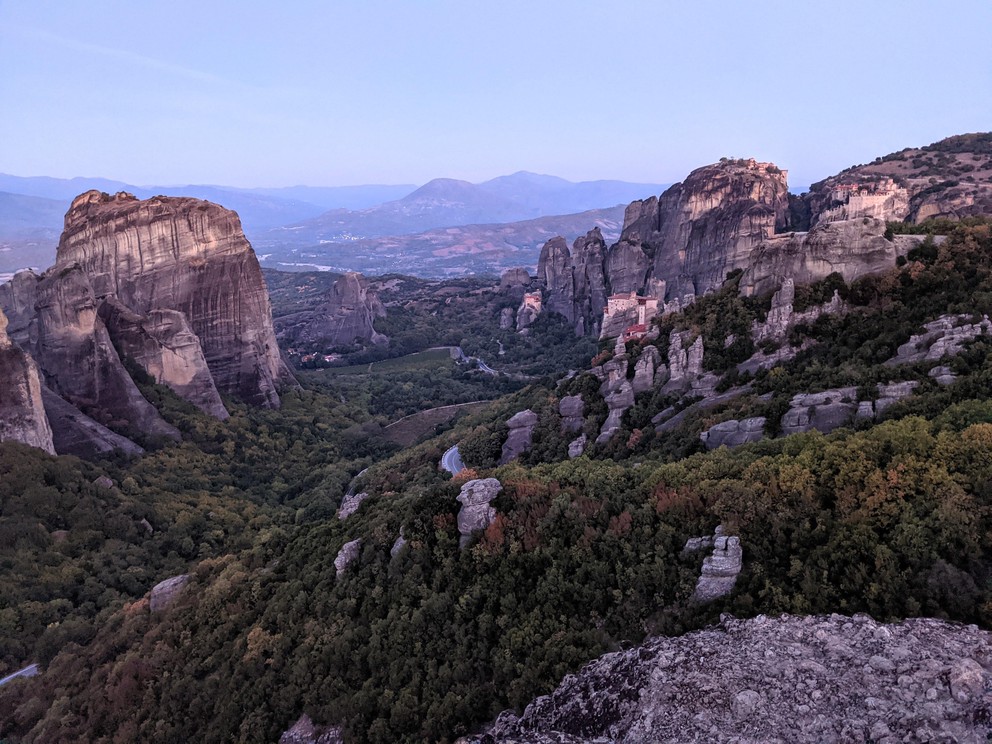 Sunrise at Meteora
