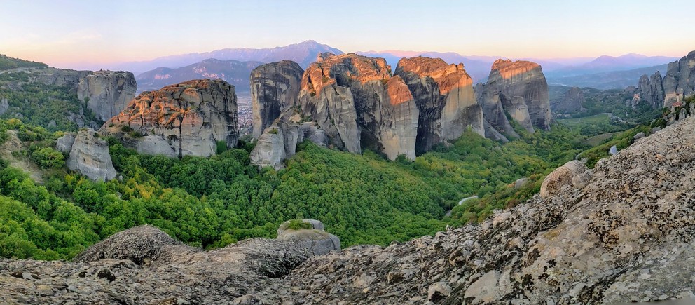 Sunrise at Meteora