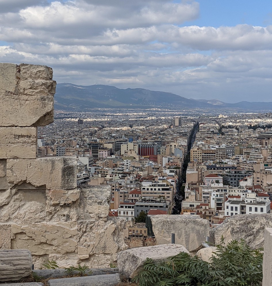 Athens from the Acropolis