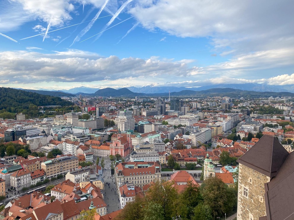 Looking Over Ljubljana